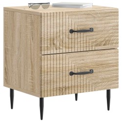 Cabinet de chevet avec tiroir Chêne Sonoma 43 x 34,5 x 47,5 cm 633888633888