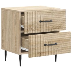 Cabinet de chevet avec tiroir Chêne Sonoma 43 x 34,5 x 47,5 cm 633888633888
