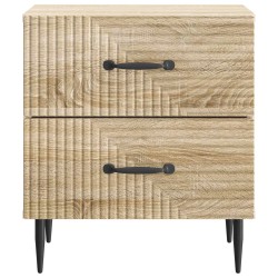 Cabinet de chevet avec tiroir Chêne Sonoma 43 x 34,5 x 47,5 cm 633888633888