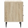 Cabinet de chevet avec tiroir Chêne Sonoma 43 x 34,5 x 47,5 cm 633888633888