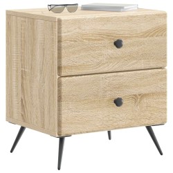Cabinet de chevet avec tiroir Chêne Sonoma 43 x 34,5 x 47,5 cm 633892633892