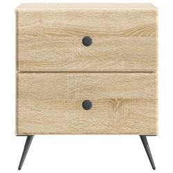 Cabinet de chevet avec tiroir Chêne Sonoma 43 x 34,5 x 47,5 cm 633892633892