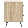 Cabinet de chevet avec tiroir Chêne Sonoma 43 x 34,5 x 47,5 cm 633892633892
