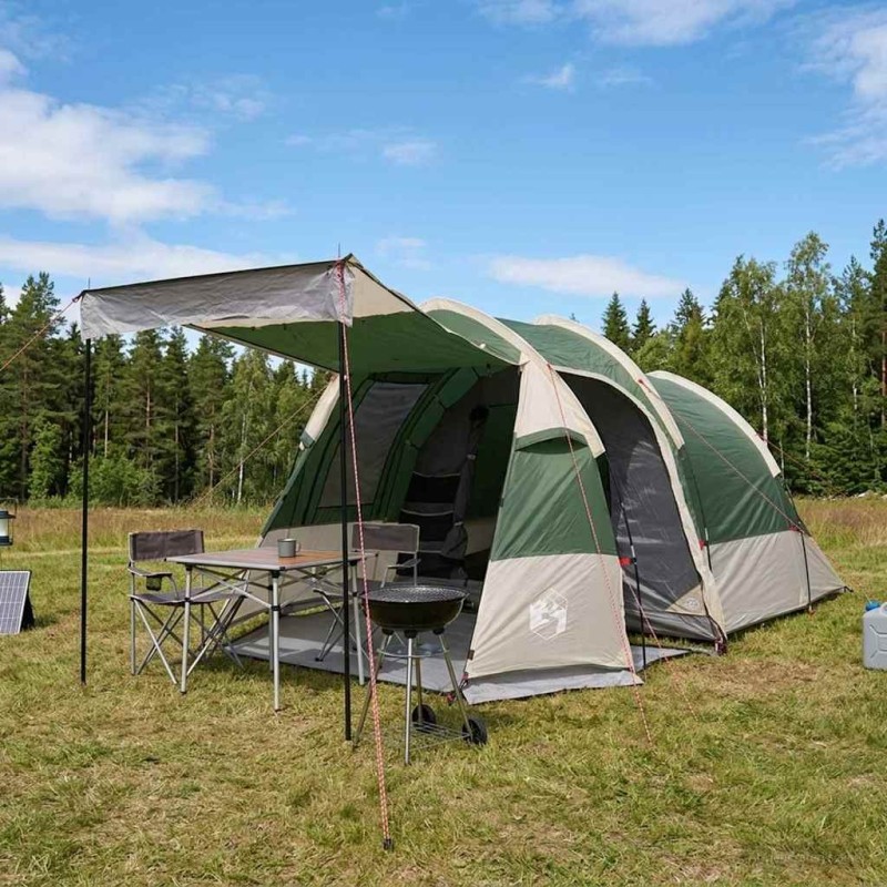 Tente tunnel Vert 390 x 215 x 152 cm 633893633893