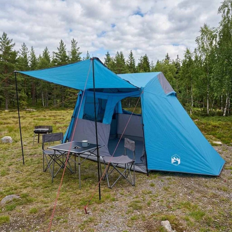 Tente tunnel Bleu 475 x 220 x 192 cm 633895633895