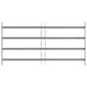 Grille de sécurité pour fenêtres avec 4 barres croisées 3 pcs 633899633899