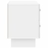 Cabinet de chevet Blanc brillant 62 x 34,5 x 47,5 cm 633901633901