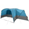 Tente familiale 12 personnes Bleu et gris 760 x 645 x 230 cm 633904633904