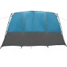 Tente familiale 12 personnes Bleu et gris 760 x 645 x 230 cm 633904633904