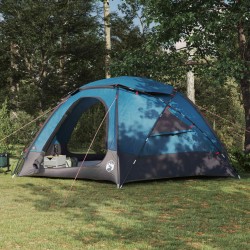 Tente en dôme avec housse imperméable amovible Bleu 633907633907