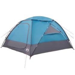 Tente en dôme avec housse imperméable amovible Bleu 633907633907