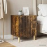 Cabinet de chevet 2 pcs Chêne fumé 43 x 34,5 x 50 cm 633908633908