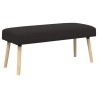 banc Uni Noir 110 x 40 x 46 cm Bouclé 633912633912