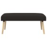 banc Uni Noir 110 x 40 x 46 cm Bouclé 633912633912