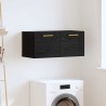 Meuble mural Chêne noir 80 x 36.5 x 35 cm Bois d'ingénierie 633920633920
