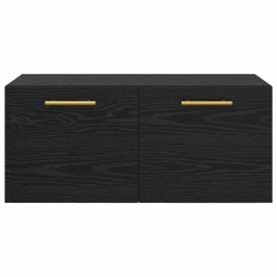 Meuble mural Chêne noir 80 x 36.5 x 35 cm Bois d'ingénierie 633920633920