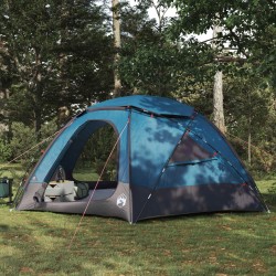 Tente en dôme avec housse imperméable amovible Bleu 8 personnes 633921633921