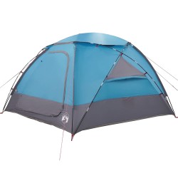Tente en dôme avec housse imperméable amovible Bleu 8 personnes 633921633921