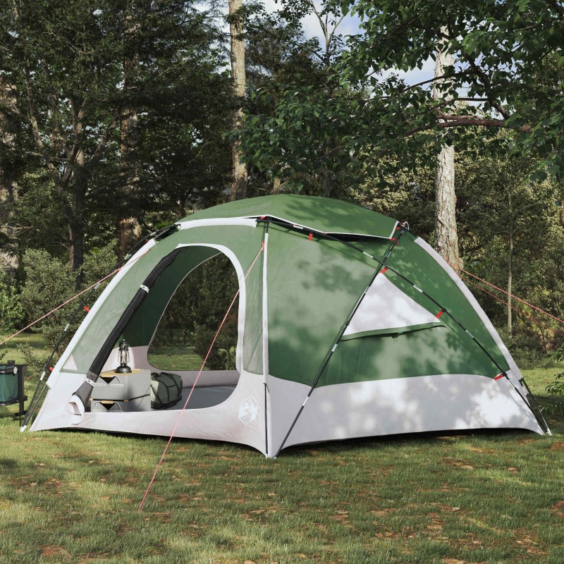 Tente en dôme avec housse imperméable amovible Vert 8 personnes 633922633922