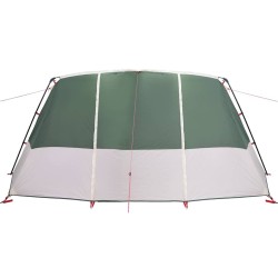 Tente familiale 12 personnes Vert et blanc 760 x 645 x 230 cm 633923633923