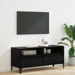 Meuble TV avec tiroir Chêne noir 100 x 34,5 x 44,5 cm 633924633924