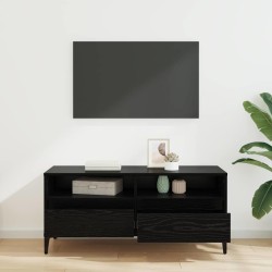 Meuble TV avec tiroir Chêne noir 100 x 34,5 x 44,5 cm 633924633924