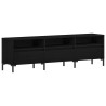 Meuble TV Chêne noir 150 x 30 x 44,5 cm Bois d'ingénierie 633938633938
