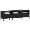 Meuble TV Chêne noir 150 x 30 x 44,5 cm Bois d'ingénierie 633938633938