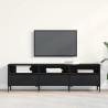 Meuble TV Chêne noir 150 x 30 x 44,5 cm Bois d'ingénierie 633938633938