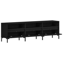 Meuble TV Chêne noir 150 x 30 x 44,5 cm Bois d'ingénierie 633938633938