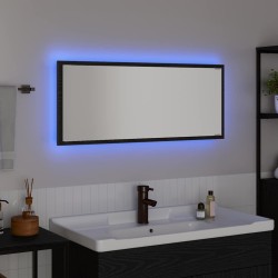 Miroir Chêne noir 90 x 8,5 x 37 cm Bois d'ingénierie 633940633940