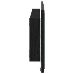 Miroir Chêne noir 90 x 8,5 x 37 cm Bois d'ingénierie 633940633940