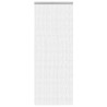 Moustiquaire de porte à chaîne 80x201 cm aluminium 633941633941