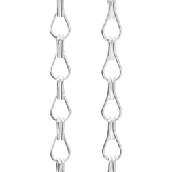 Moustiquaire de porte à chaîne 80x201 cm aluminium 633941633941