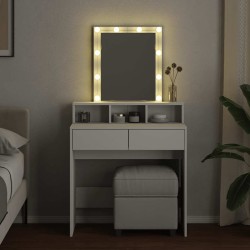 Coiffeuse avec LED blanc 80x41x144,5 cm 633990633990