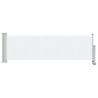 Auvent latéral 60 x 300 cm Rectangulaire Blanc 633992633992