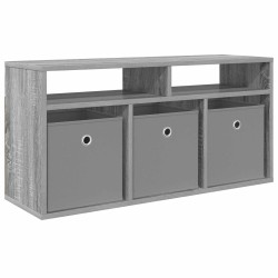Basboard avec tiroir Gris Sonoma 87 x 27,5 x 43 cm 633999633999