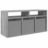 Basboard avec tiroir Gris Sonoma 87 x 27,5 x 43 cm 633999633999