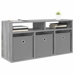 Basboard avec tiroir Gris Sonoma 87 x 27,5 x 43 cm 633999633999