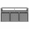 Basboard avec tiroir Gris Sonoma 87 x 27,5 x 43 cm 633999633999