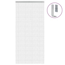 Moustiquaire de porte à chaîne 100x212 cm aluminium 634000634000