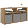 Basboard 72 x 22,5 x 38 cm Chêne artisanal 634001634001