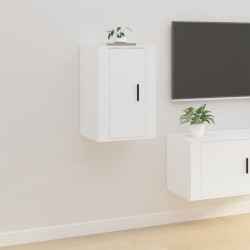 Meubles TV muraux 2 pcs Blanc 40x34,5x60 cm 634002634002