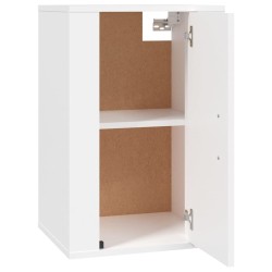 Meubles TV muraux 2 pcs Blanc 40x34,5x60 cm 634002634002