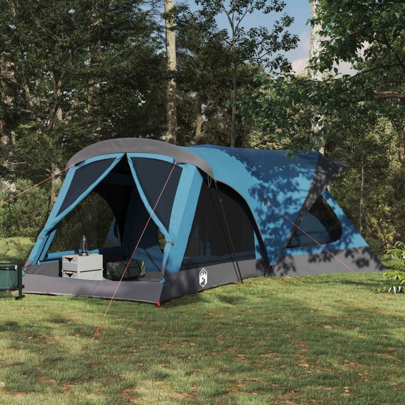 Tente familiale Bleu 550 x 555 x 208 cm 634007634007