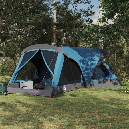 Tente familiale Bleu 550 x 555 x 208 cm 634007634007