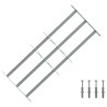Grille de sécurité pour fenêtres avec 3 barres transversales 634008634008