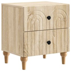 Cabinet de chevet avec tiroir Chêne Sonoma 43 x 34,5 x 48 cm 634010634010