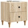 Cabinet de chevet avec tiroir Chêne Sonoma 43 x 34,5 x 48 cm 634010634010