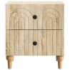 Cabinet de chevet avec tiroir Chêne Sonoma 43 x 34,5 x 48 cm 634010634010